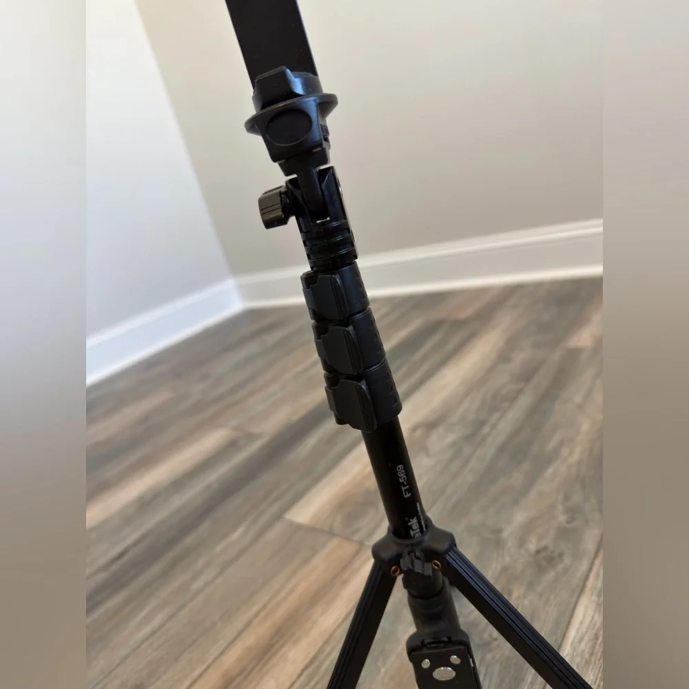 62” professional selfie stick tripod with remote control